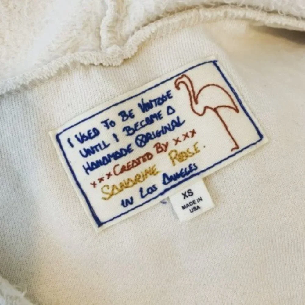 NWT Sandrine Rose Own Your World Oversized Zip Up Top - Picture 5 of 8